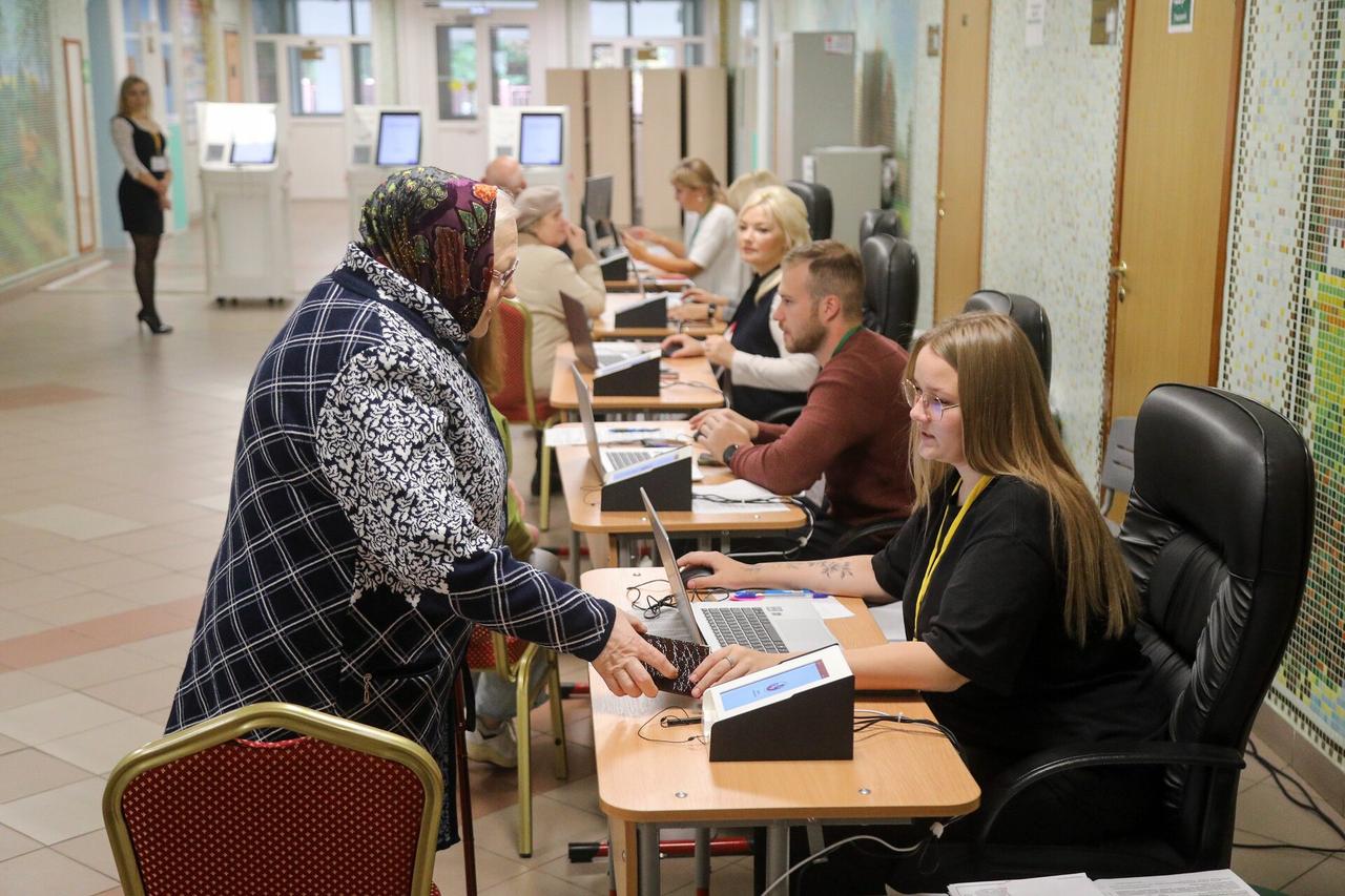 Названо количество проголосовавших на выборах москвичей