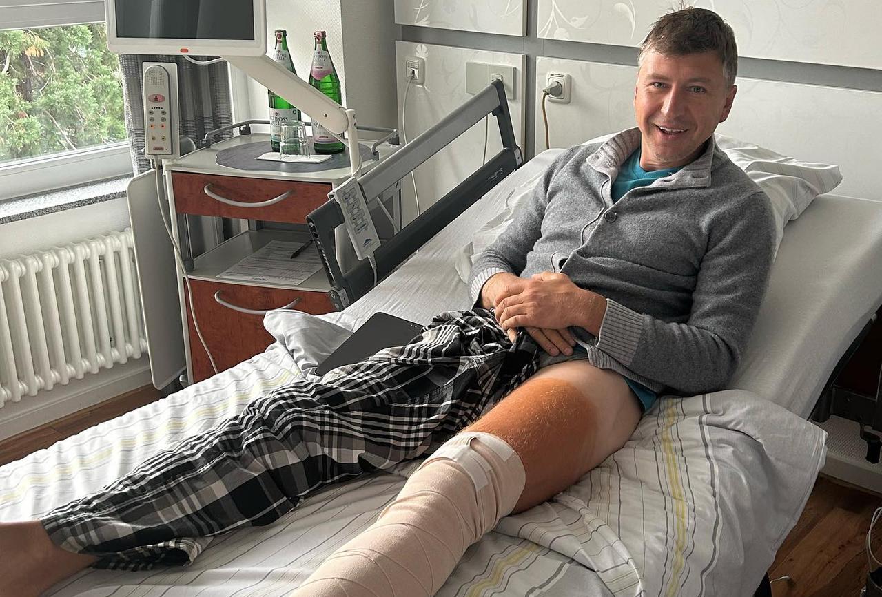 Известный фигурист опубликовал кадры после операции