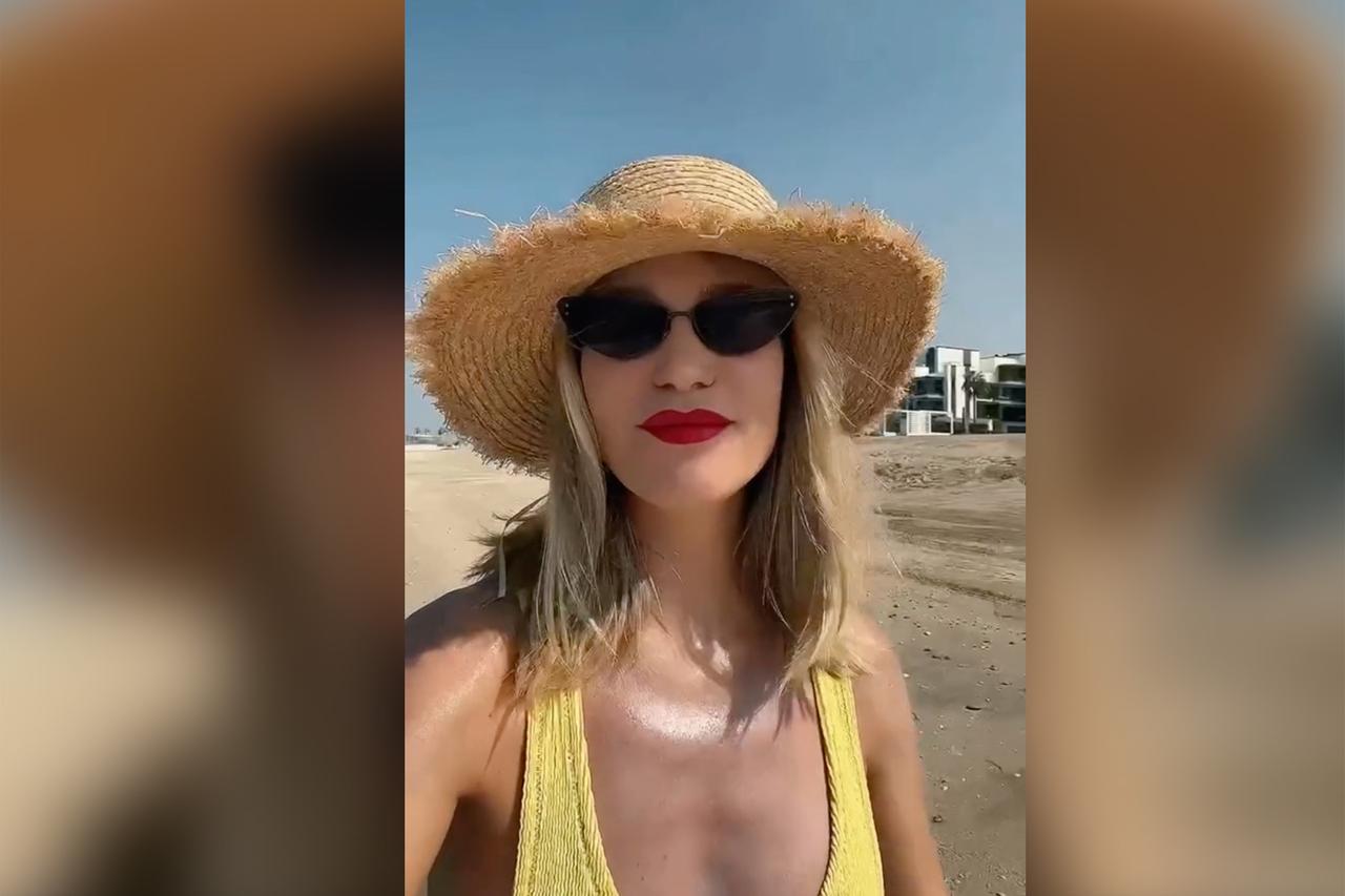 Певица Глюкоза опубликовала видео в купальнике