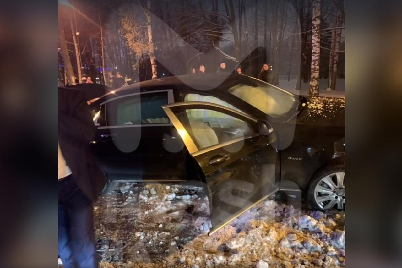 ДТП с участием авто рэпера Басты попало на видео