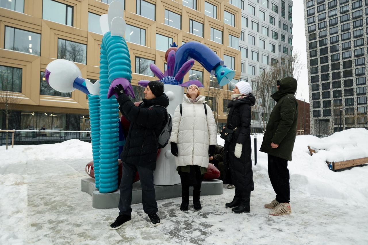 На московских улицах появились новые арт-объекты