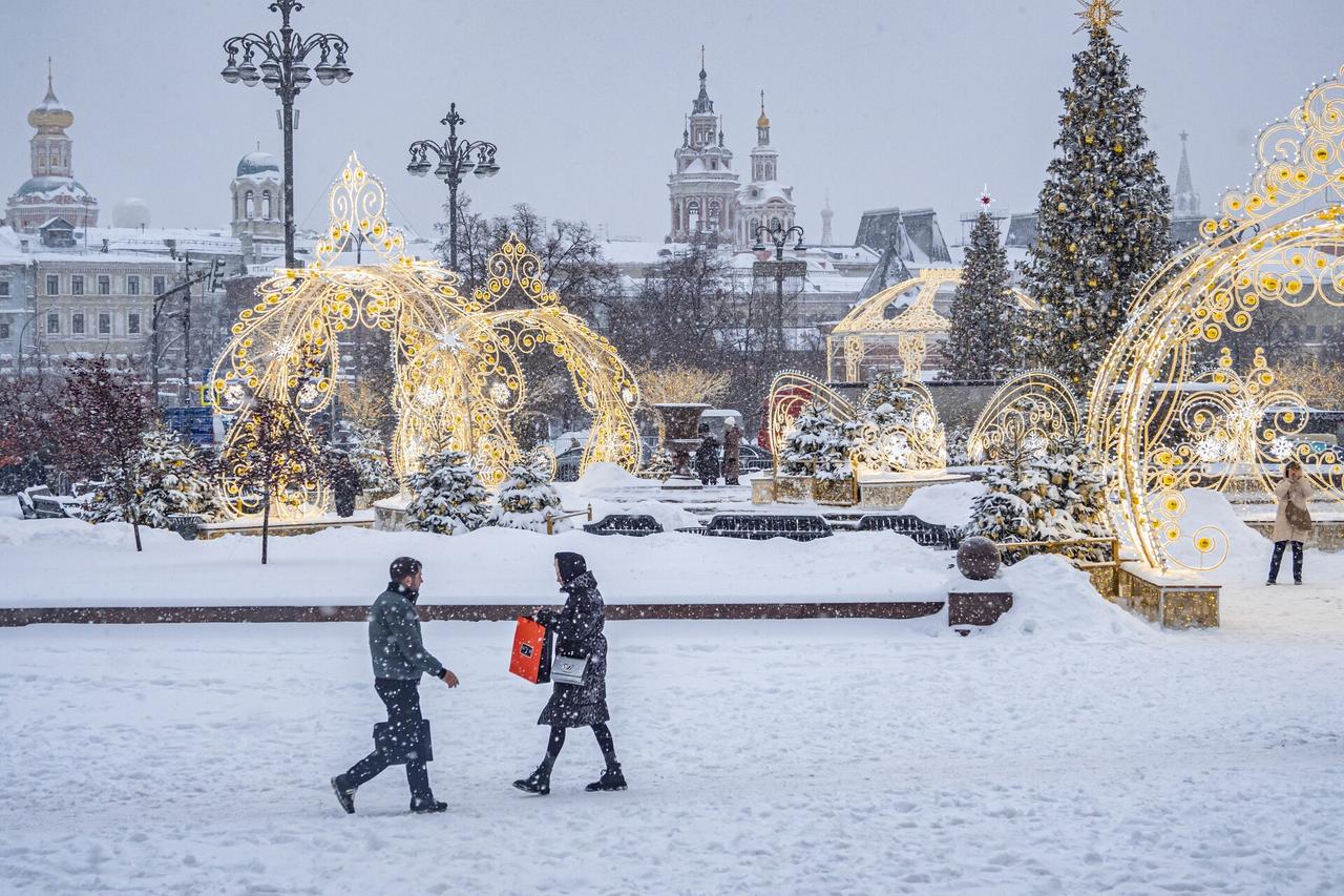 Москвичам рассказали о погоде в начале января