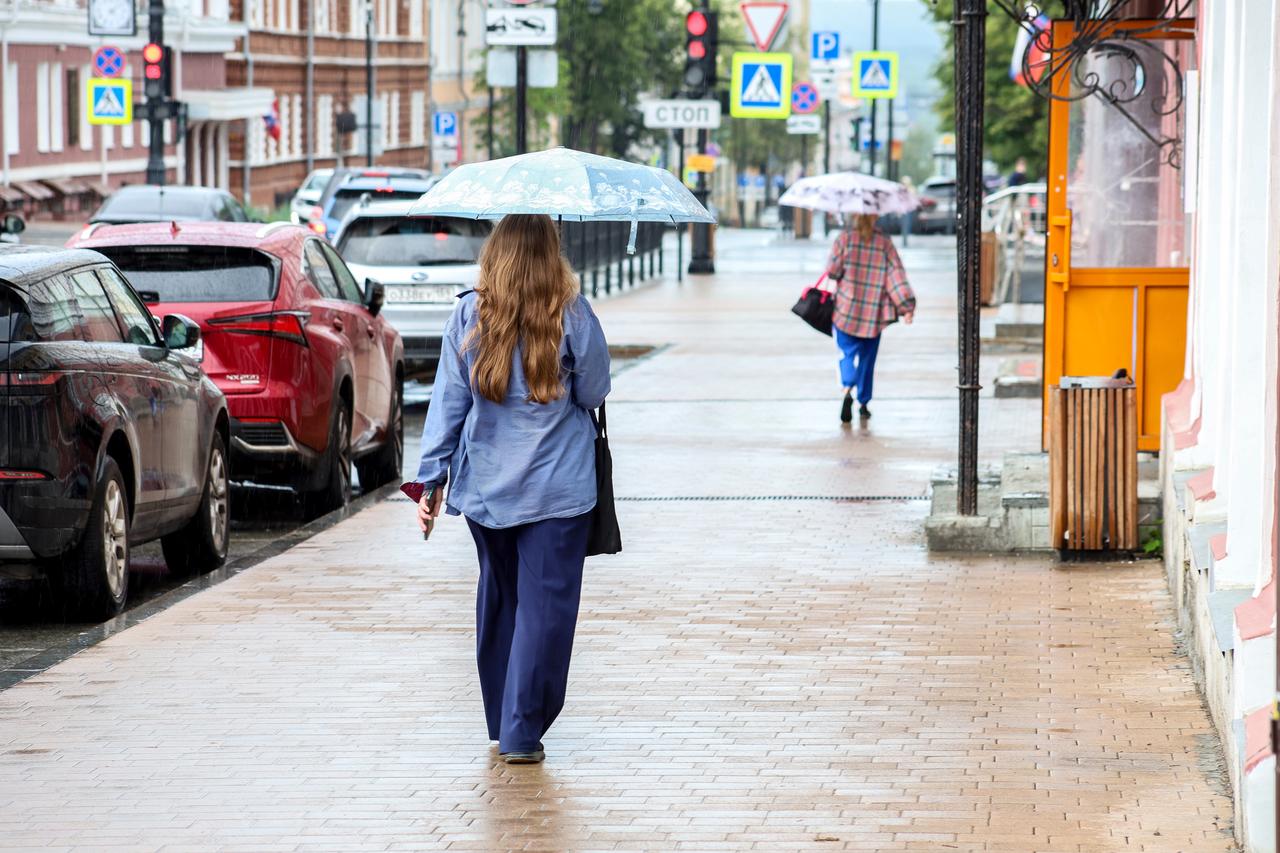 Москвичей предупредили о надвигающихся дождях и порывистом ветре