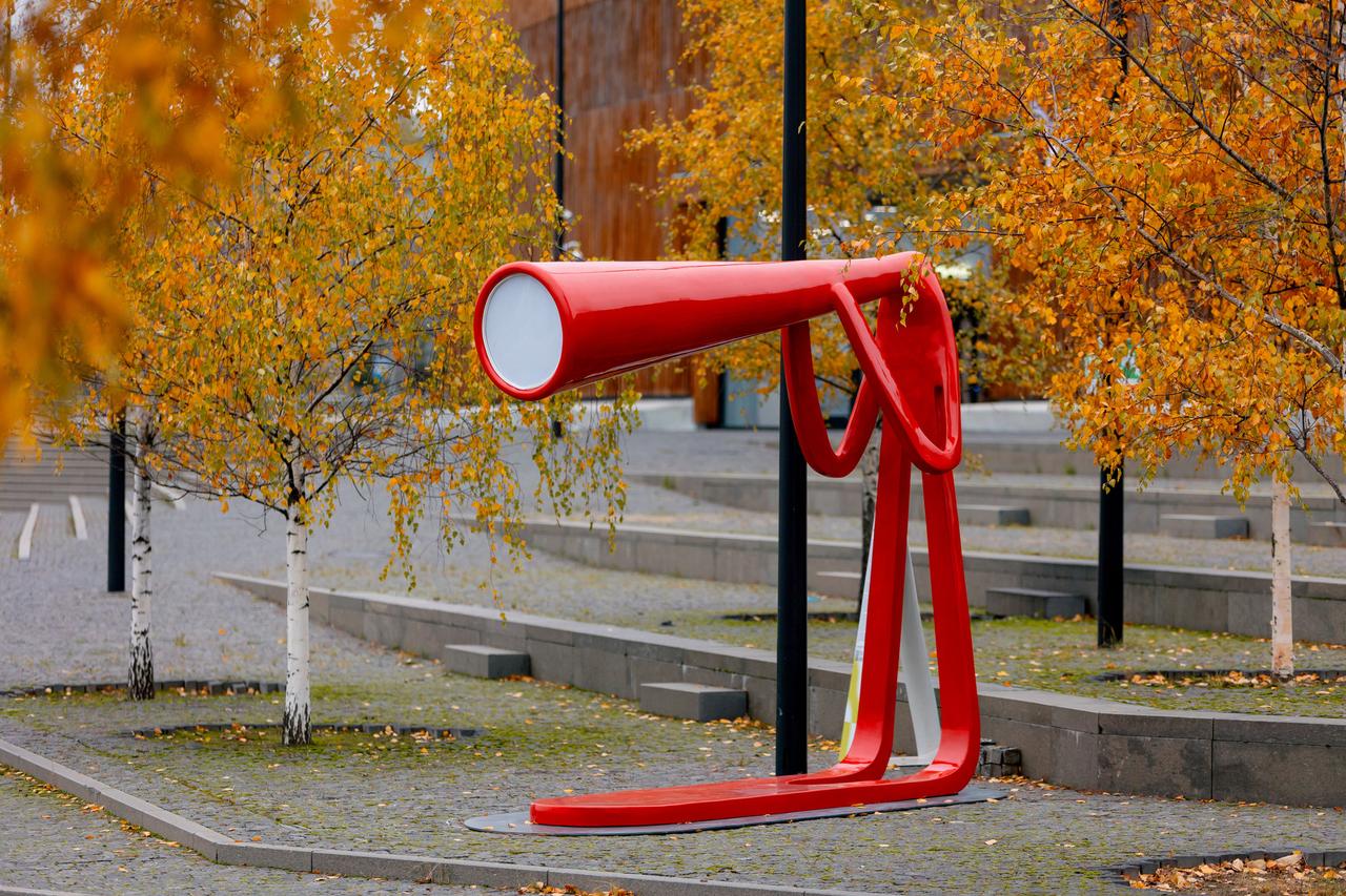 В «Сколково» появились муралы и арт-объекты современных российских художников