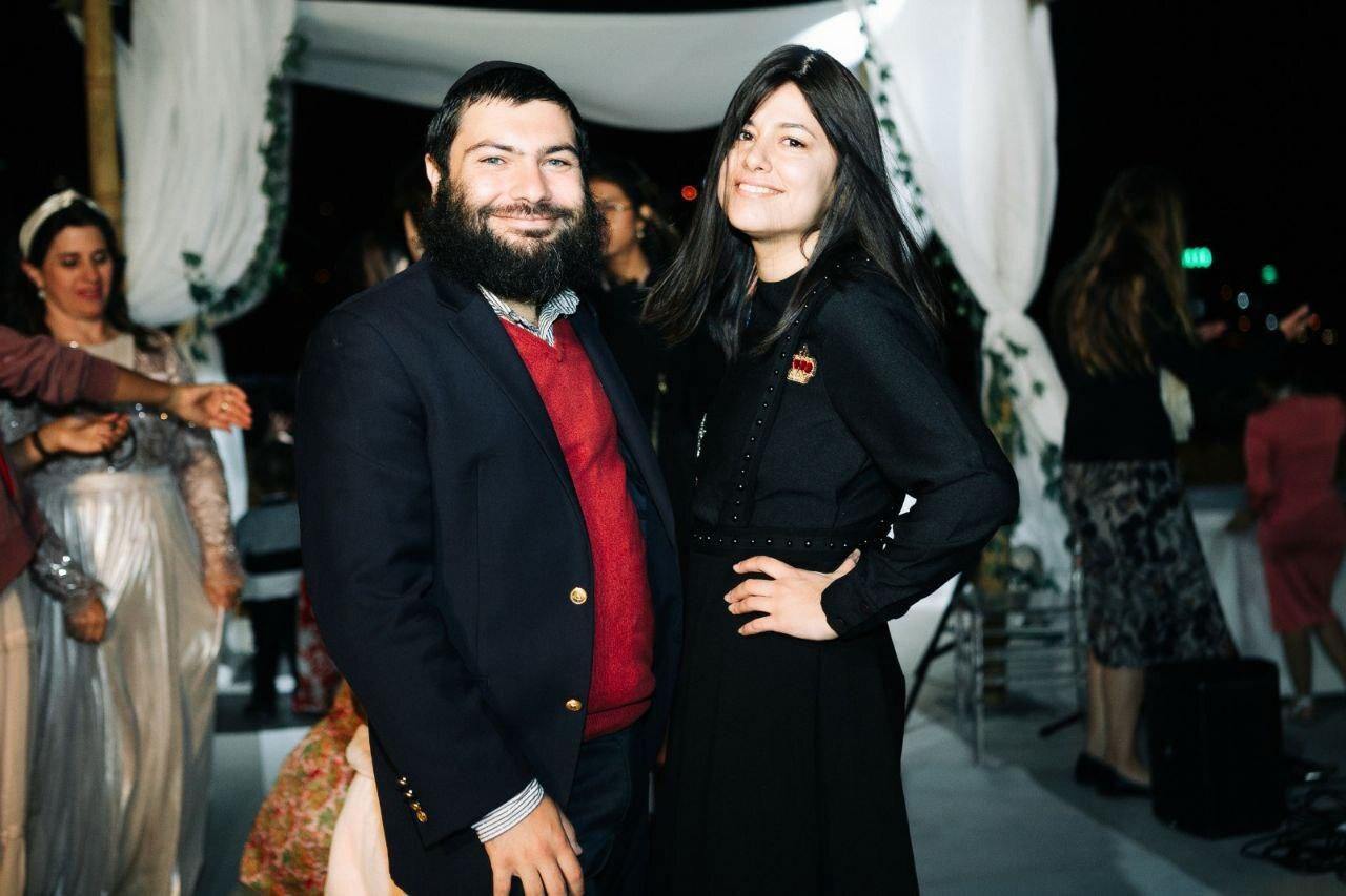 Эстер и ее муж, раввин Аба Довид