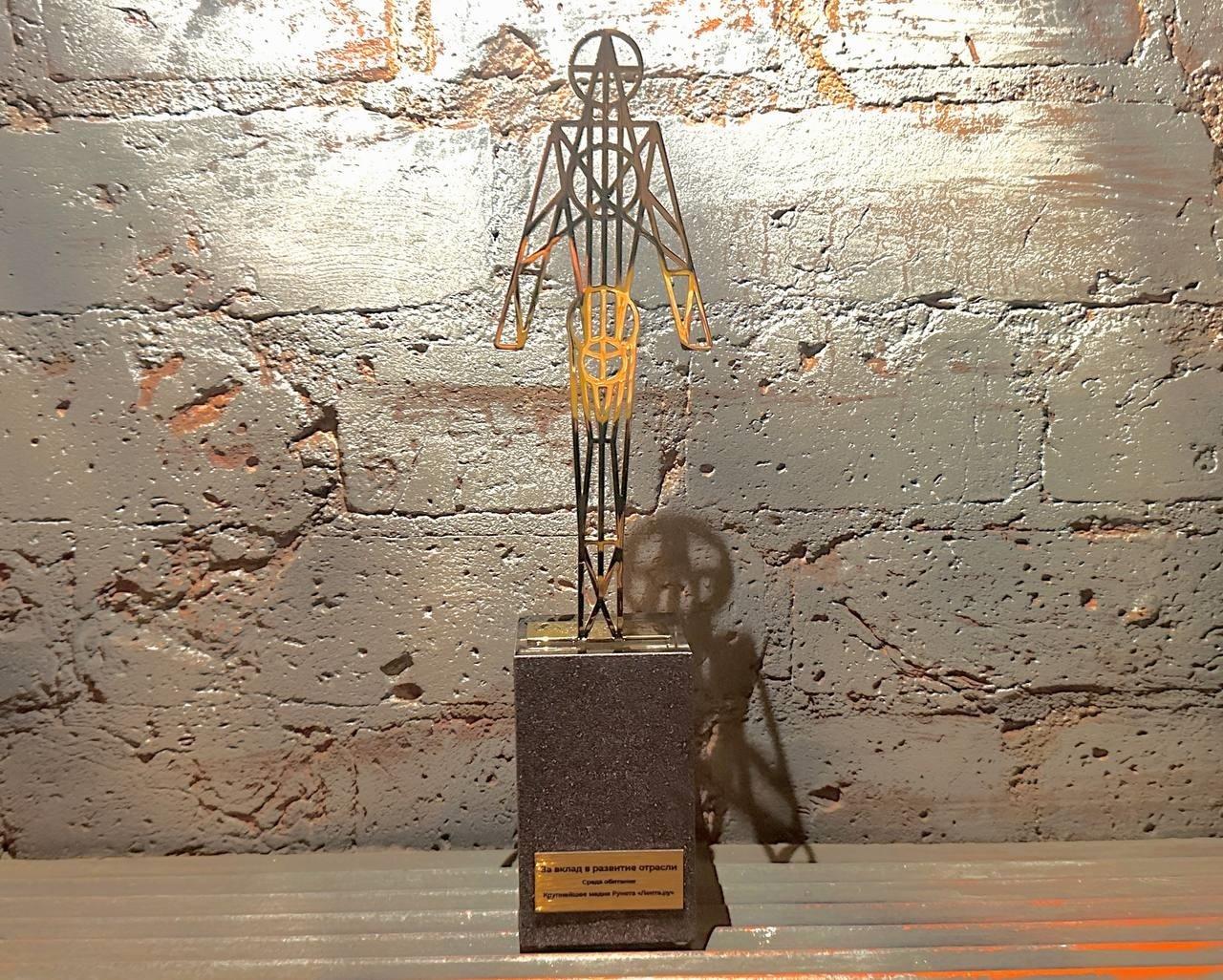 «Лента.ру» получила премию «Визионеры. Управление изменениями» за раздел  «Среда обитания»