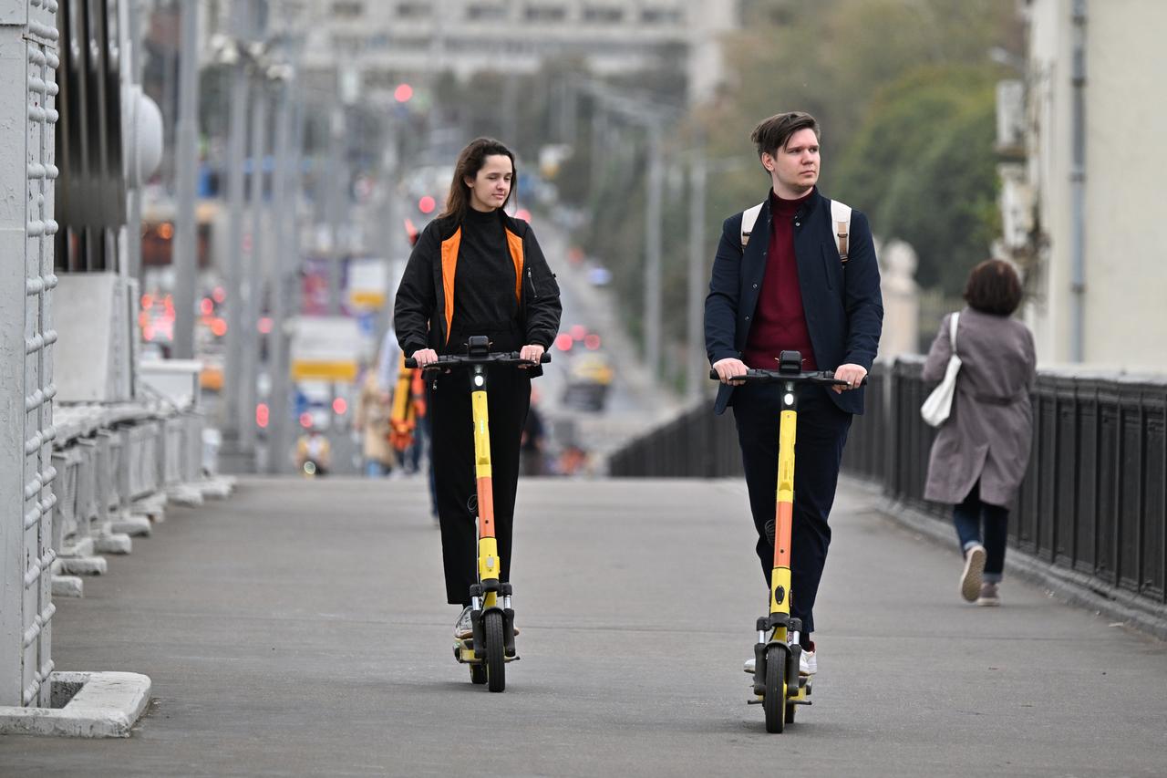 В Москве задумали ограничить количество электросамокатов