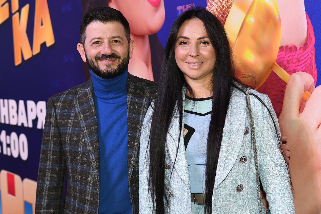 Михаил Галустян с супругой Викторией