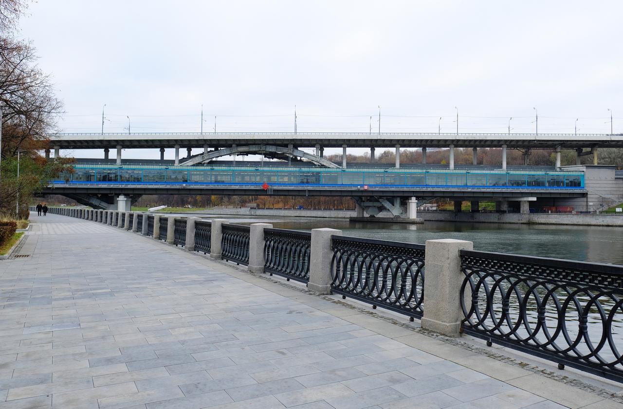 Мужчина спрыгнул в Москву-реку с моста у станции метро «Воробьевы горы»