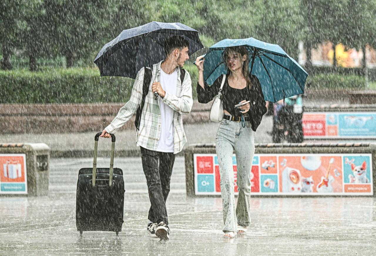 В Москве выпало аномальное количество осадков за полдня