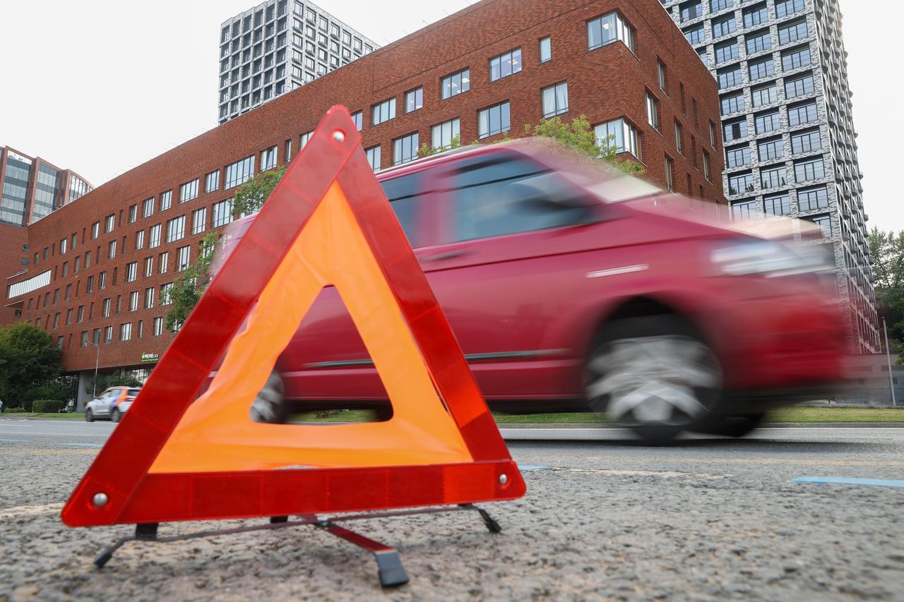 Трасса в Подмосковье покрылась арбузами