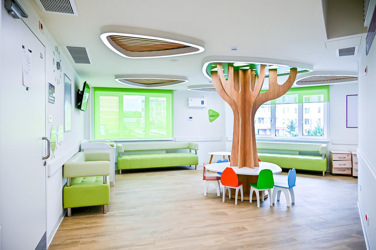 Собянин сообщил об открытии современной детско-взрослой поликлиники