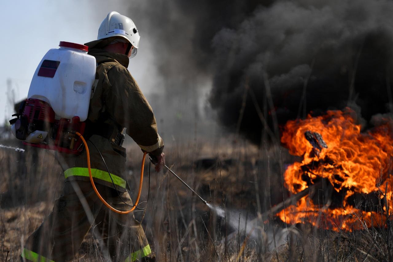 В Подмосковье объявили «желтый» уровень опасности из-за риска пожаров