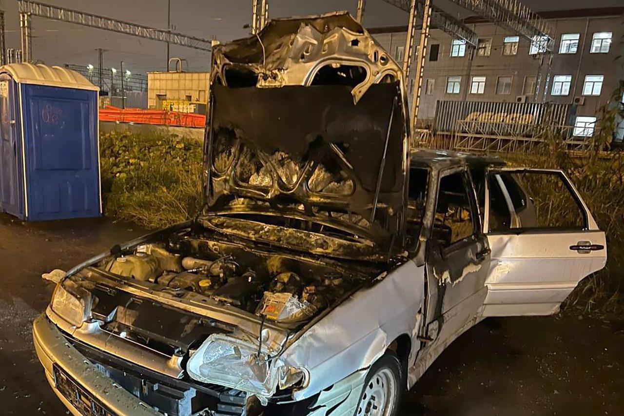 Москвич сбил пешехода и поджег машину ради сокрытия следов