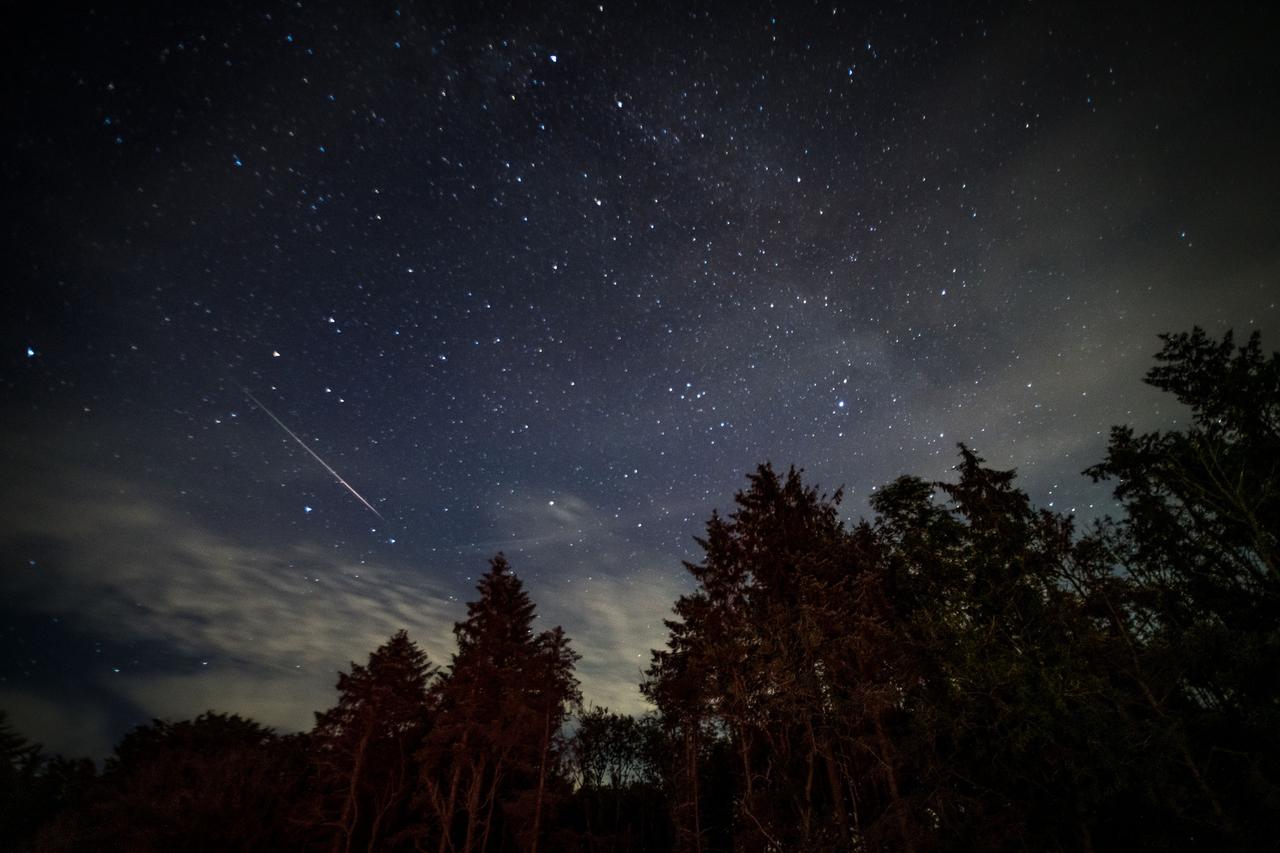 Москвичи смогут увидеть метеорный поток