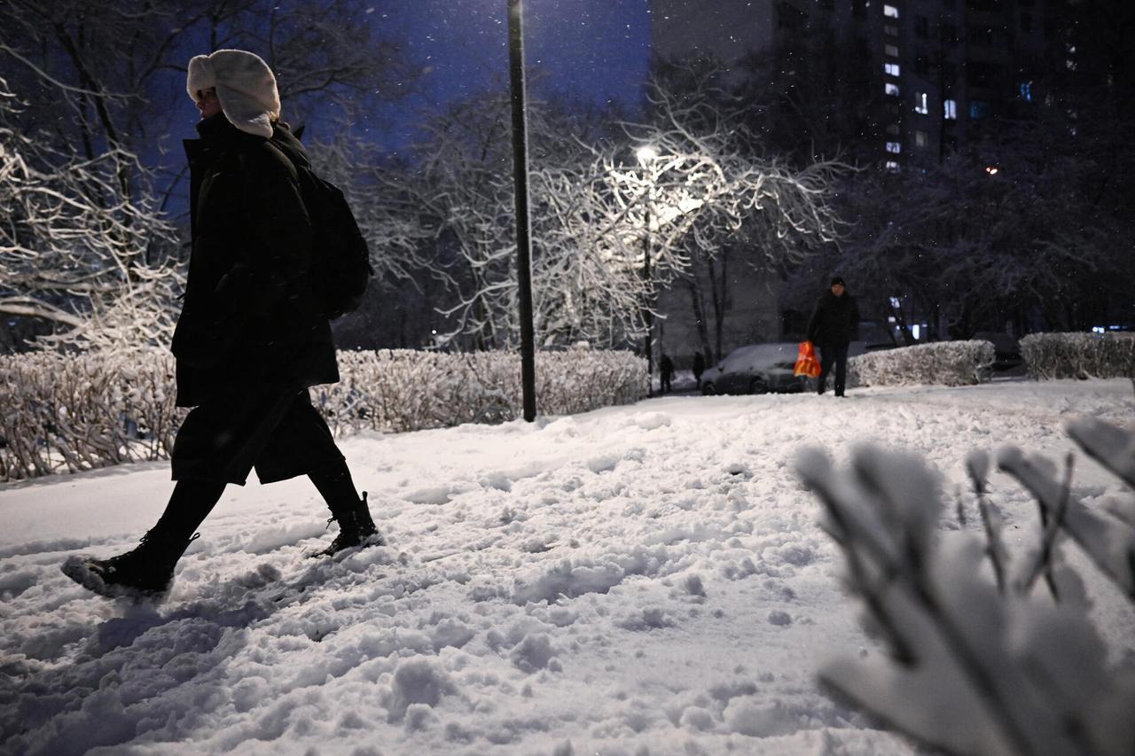 Москвичам предрекли аномально холодную новогоднюю ночь