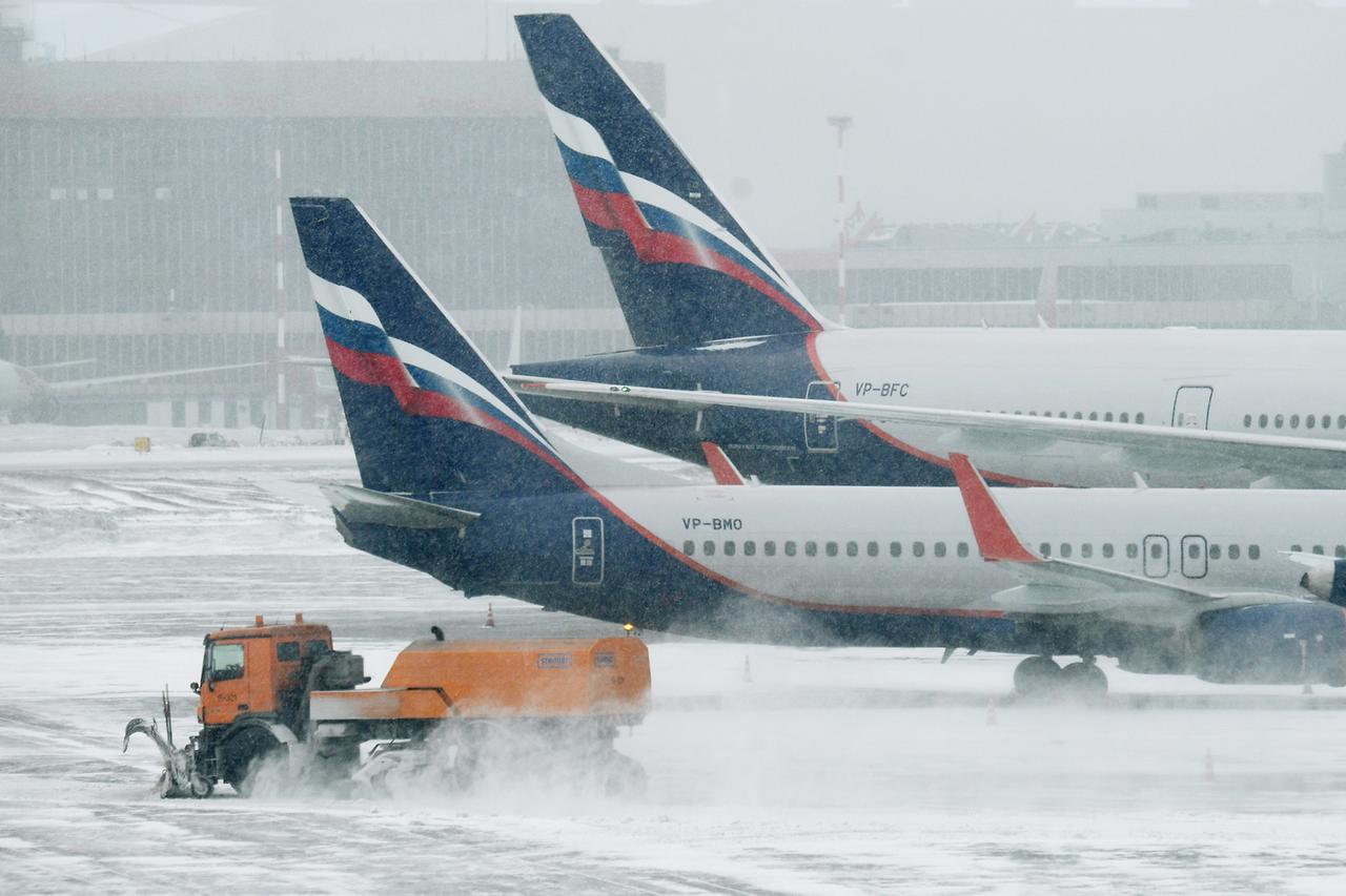В Шереметьево произошел коллапс из-за непогоды