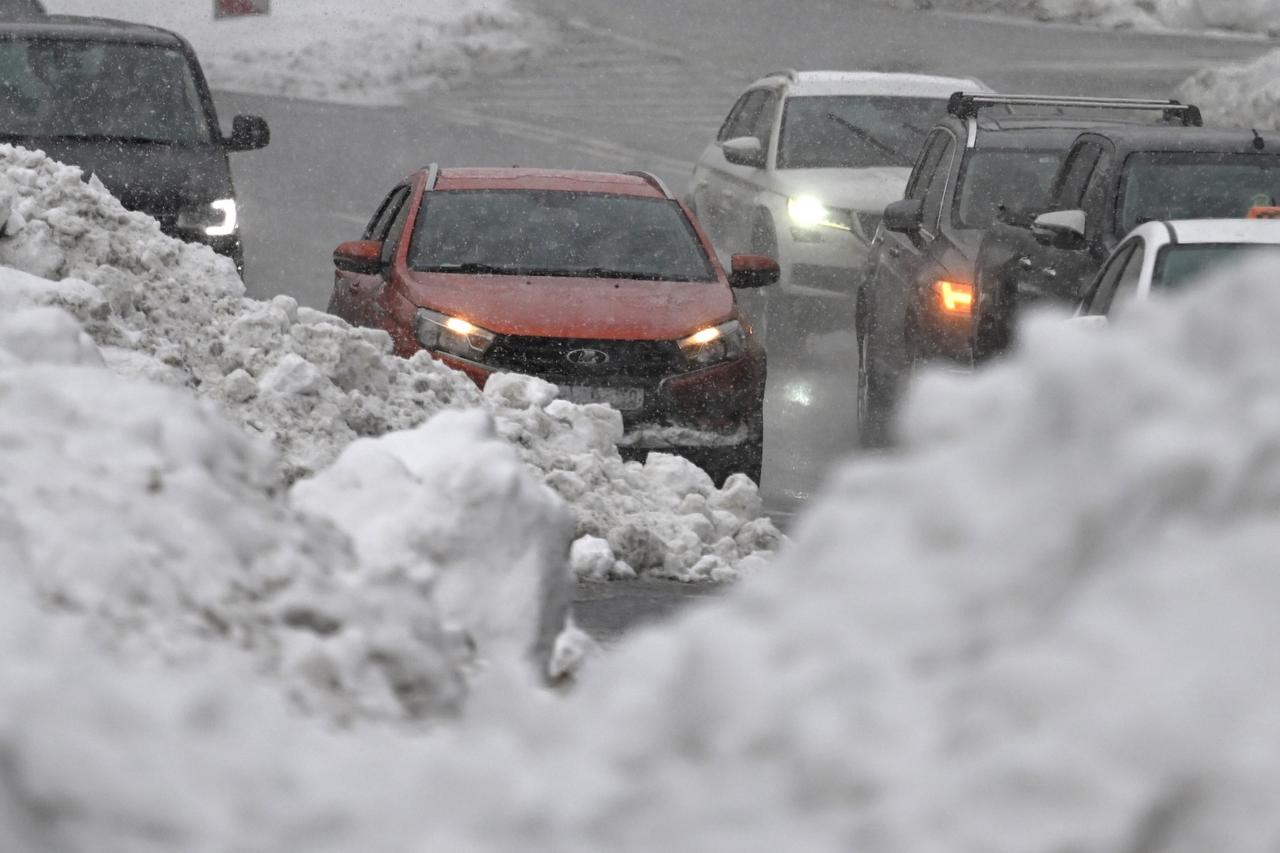 Москвичам назвали период пика снегопада