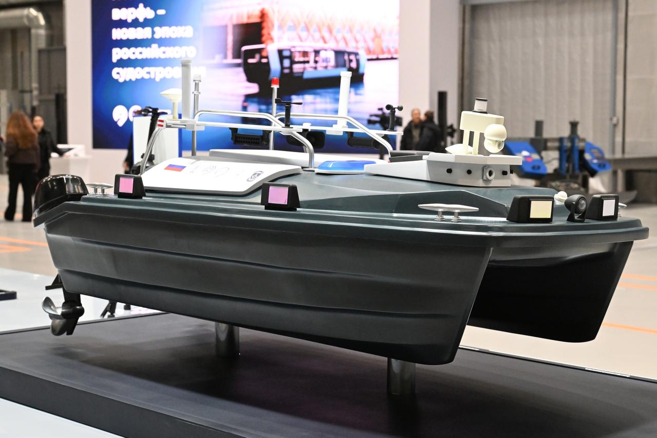 В Москве создали безэкипажный катер для обеспечения безопасности на воде