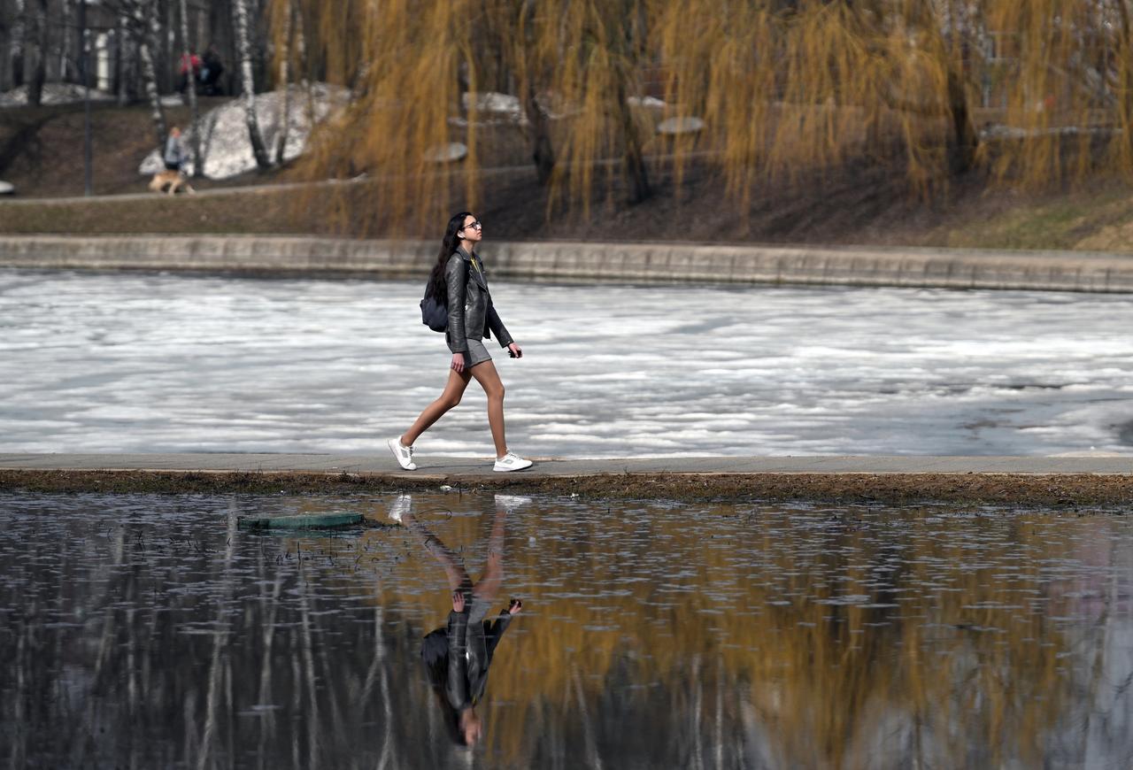 Приход весны в Москве отодвинулся