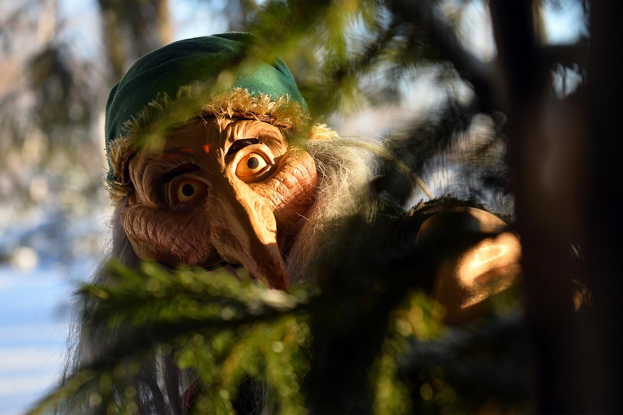 Москвичи испугались Бабы-Яги и Кощея Бессмертного