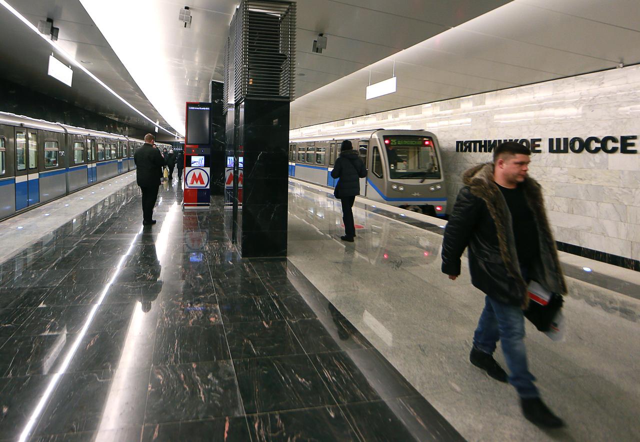 Участок метро от «Строгино» до «Пятницкого шоссе» открыли
