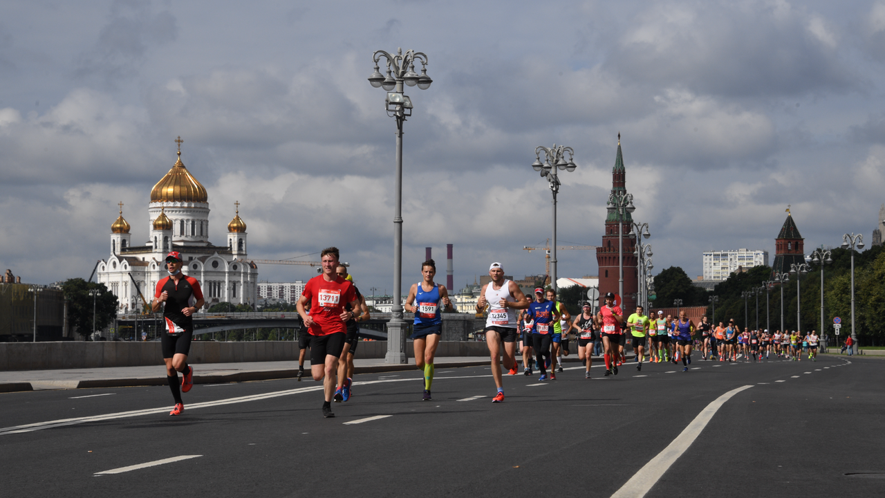 Ряд улиц в Москве перекроют 23 мая из-за полумарафона