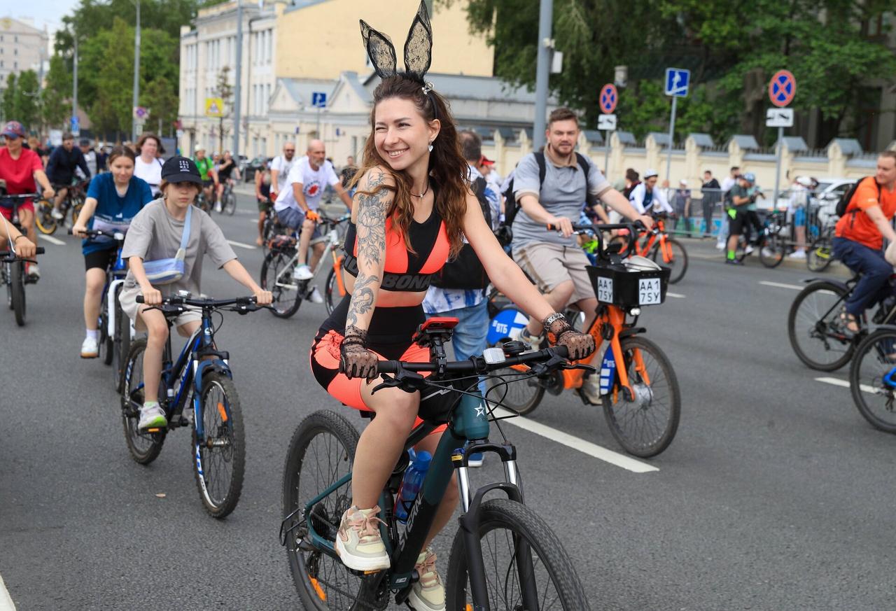 В Москве сообщили о рекордном велофестивале