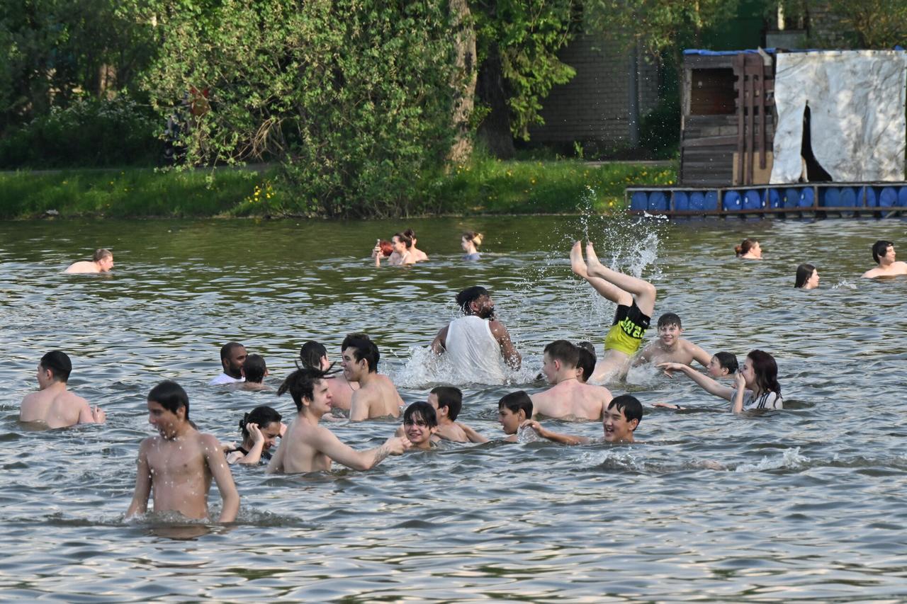 Москва-река прогрелась сильнее моря в Сочи и Анапе