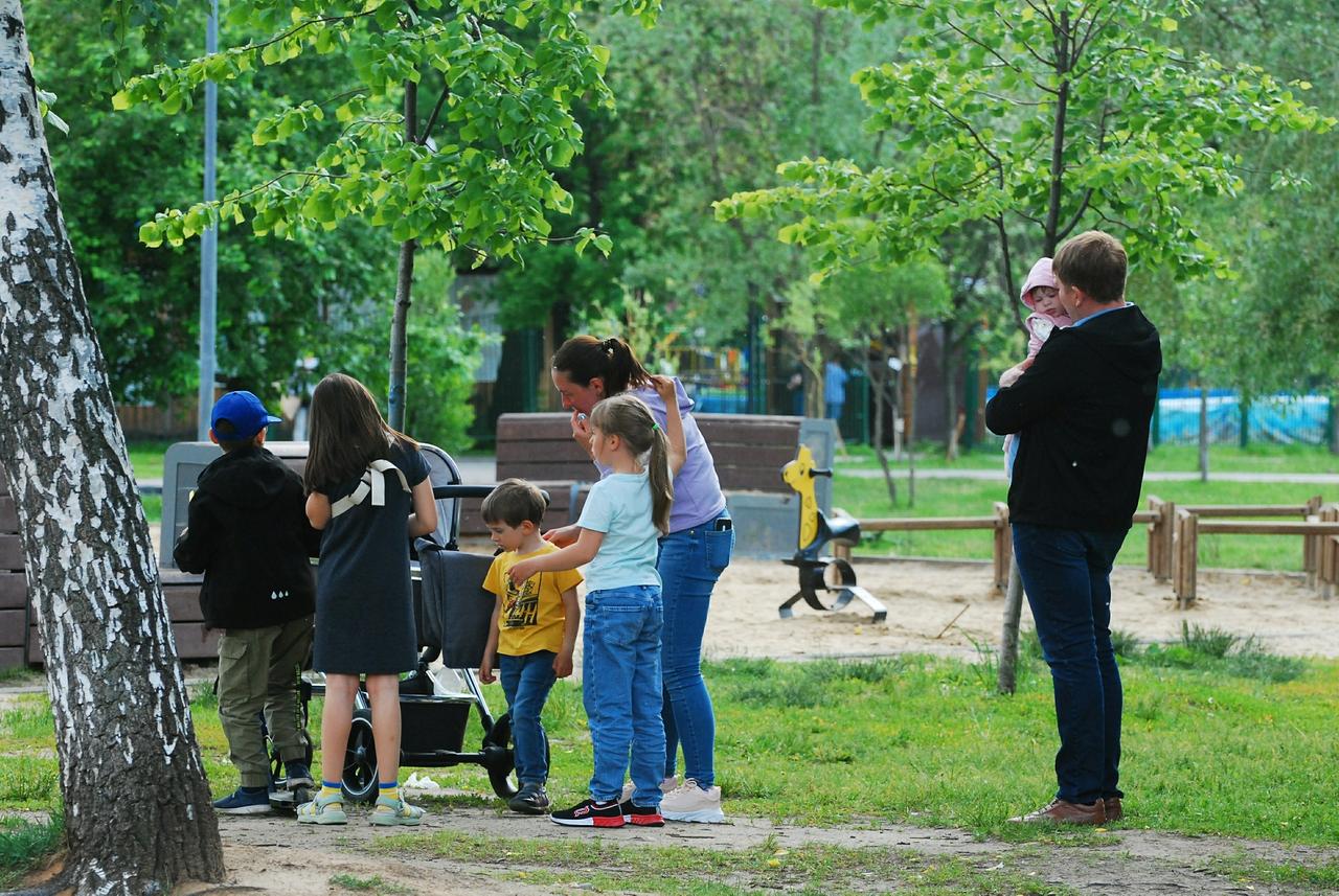 В Москве подсчитали многодетные семьи