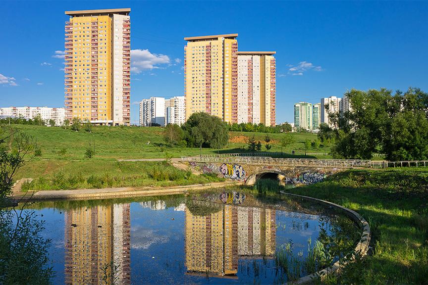 Парк школьников в тропарево никулино фото