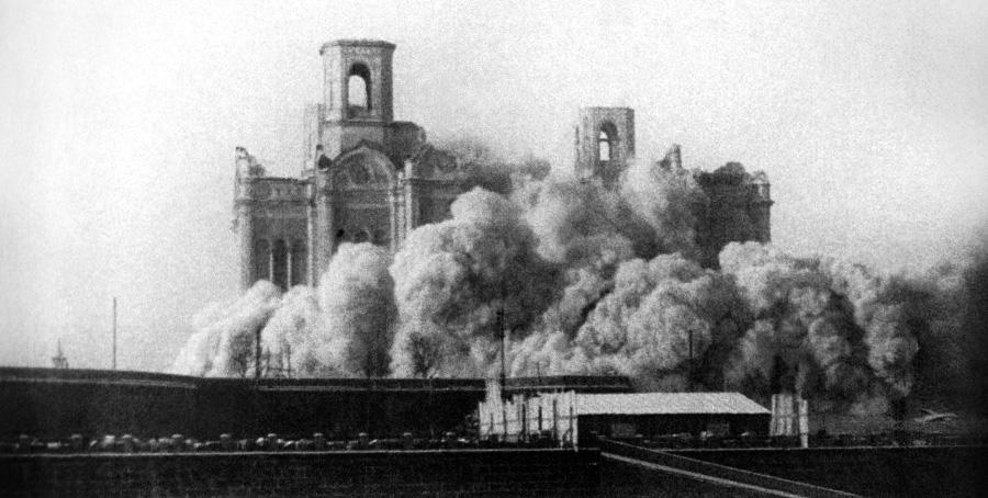 Взрыв храма Христа Спасителя: как это было - Мослента