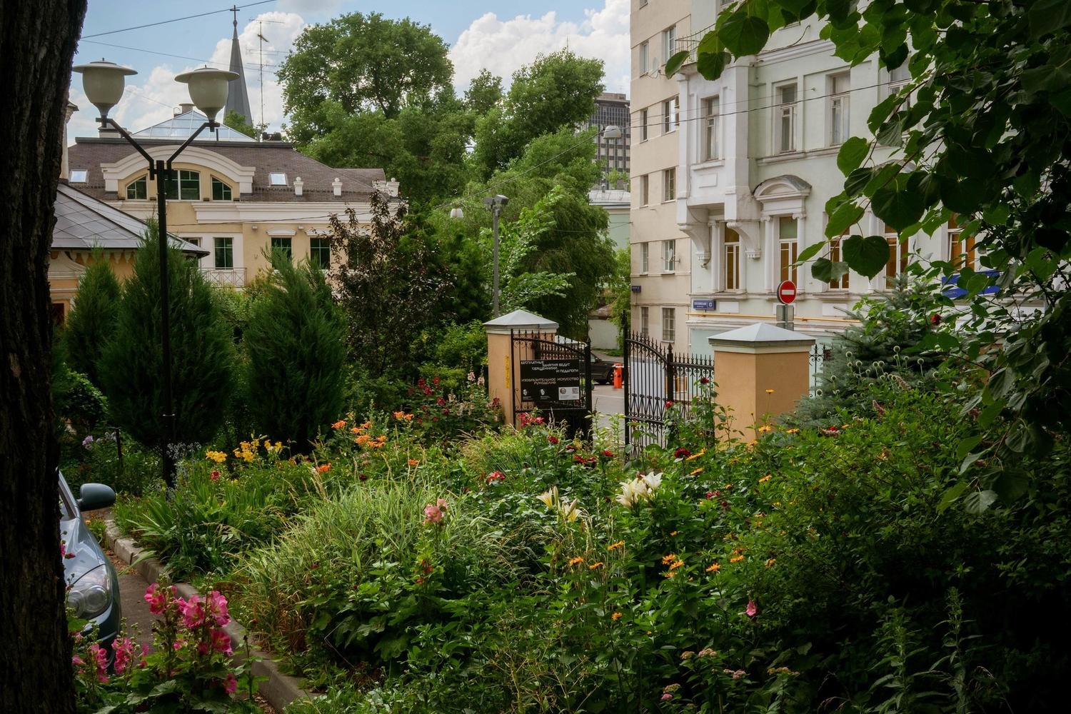 Приходили, цветы сажали, и горе будто в землю ушло». Как и зачем москвичи  создают тайные сады в самом центре столицы - Мослента