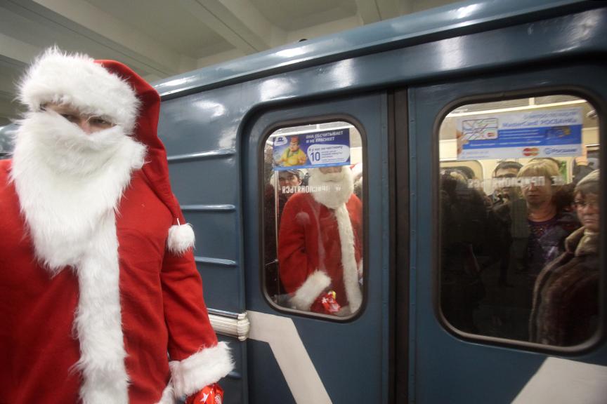 Метро Новый Год