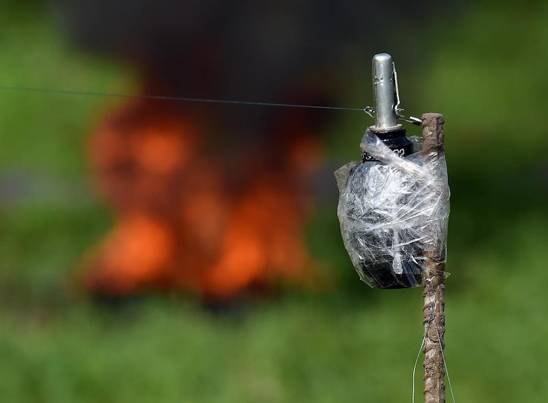 Похожий на гранату предмет нашли на площадке для выгула собак в Москве