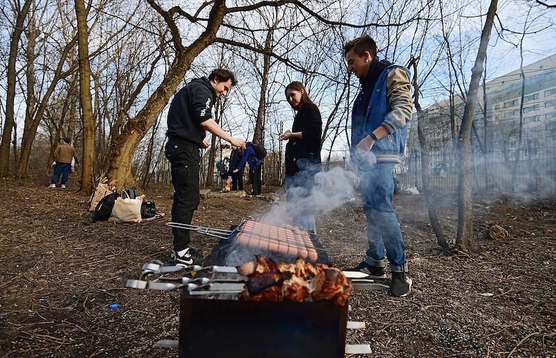 В московских парках открыто онлайн-бронирование площадок для пикников. Сколько стоит место, чтобы пожарить шашлык?