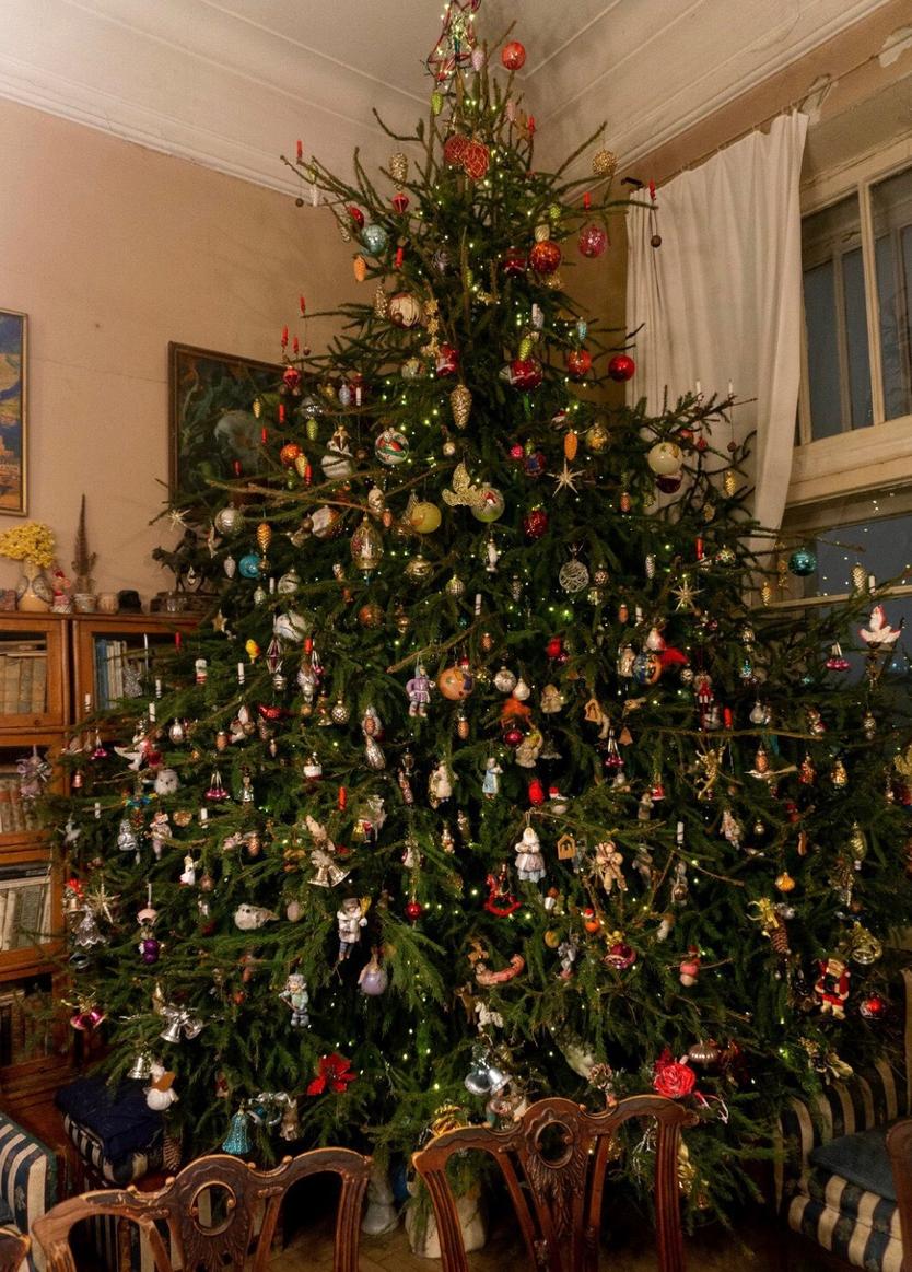 «Главное — угадать, какая свечка погаснет последней». Как известная московская семья хранит свои рождественские традиции