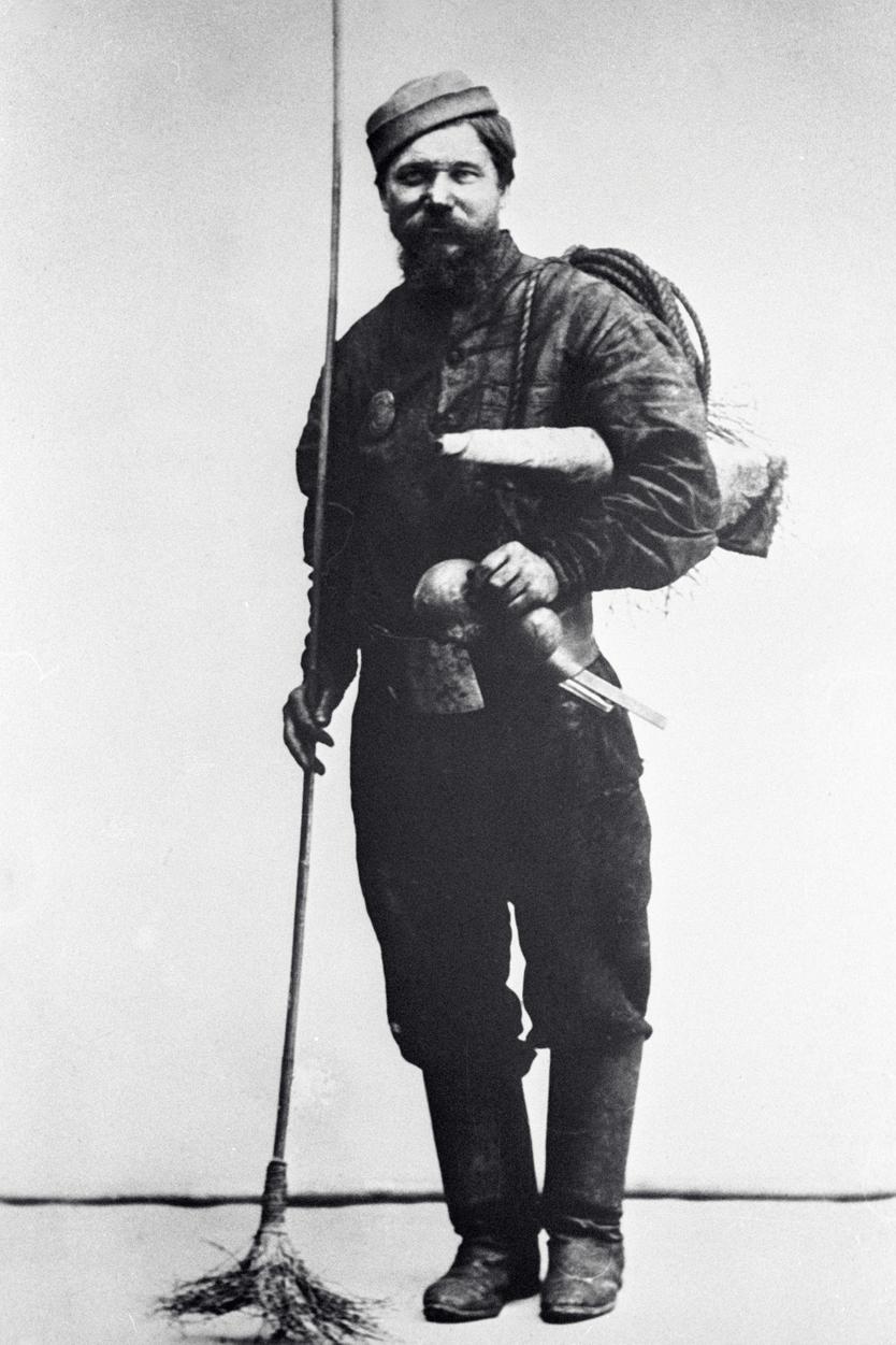 Названа зарплата трубочиста в дореволюционной Москве