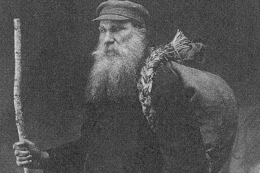 Знаменитый литовский книгоноша Винцас Юшка