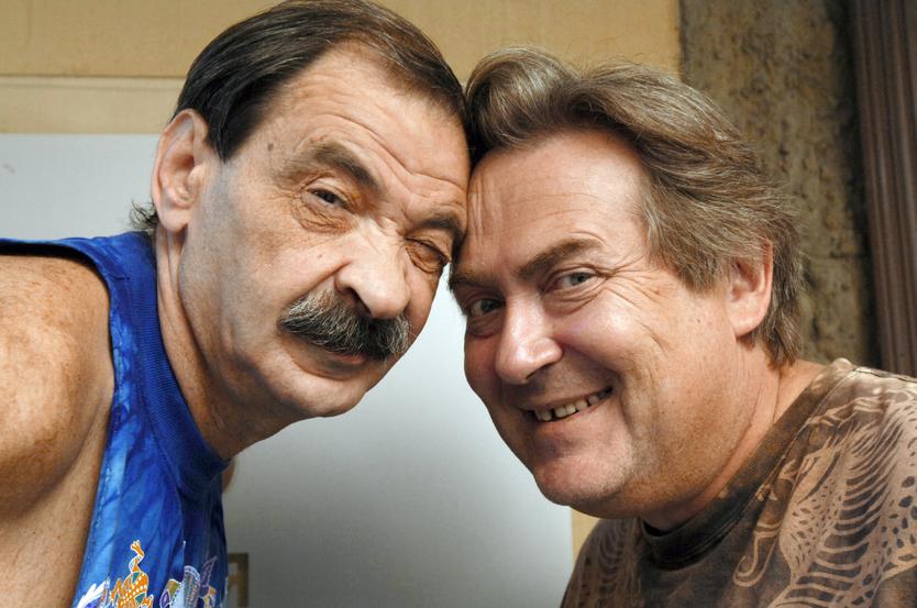 Илья Олейников и Юрий Стоянов (слева направо)