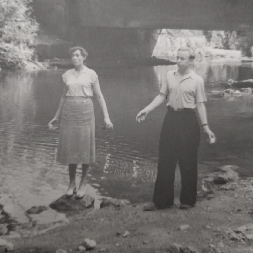 Жанна и Олег Матвеевы, 1956 год