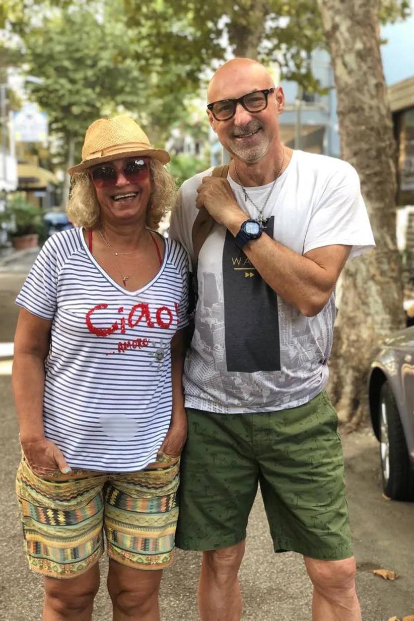 Рената с мужем