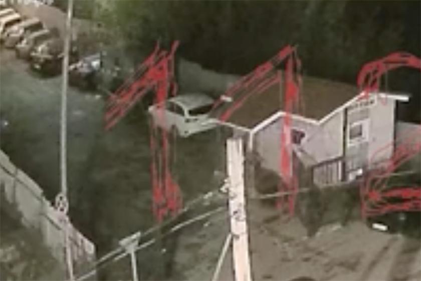 Мужчина разбил 12 автомобилей в Подмосковье и попал на видео