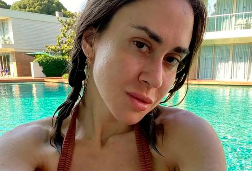 33-летняя дочь Любови Успенской опубликовала селфи без макияжа