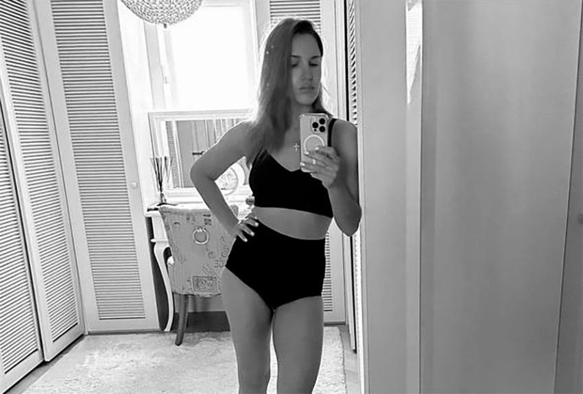 Юлия Ковальчук показала фигуру в белье после родов