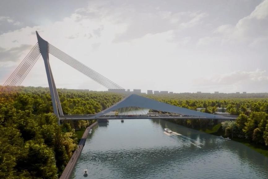 Собянин рассказал о строительстве моста-паруса над Москва-рекой