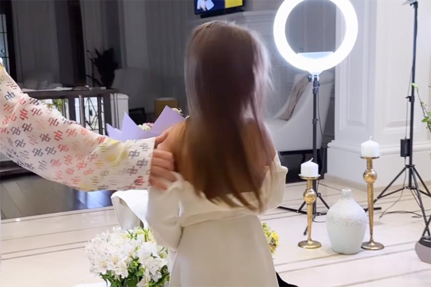 Домашняя «свадьба» дочери Джигана и Самойловой попала на видео