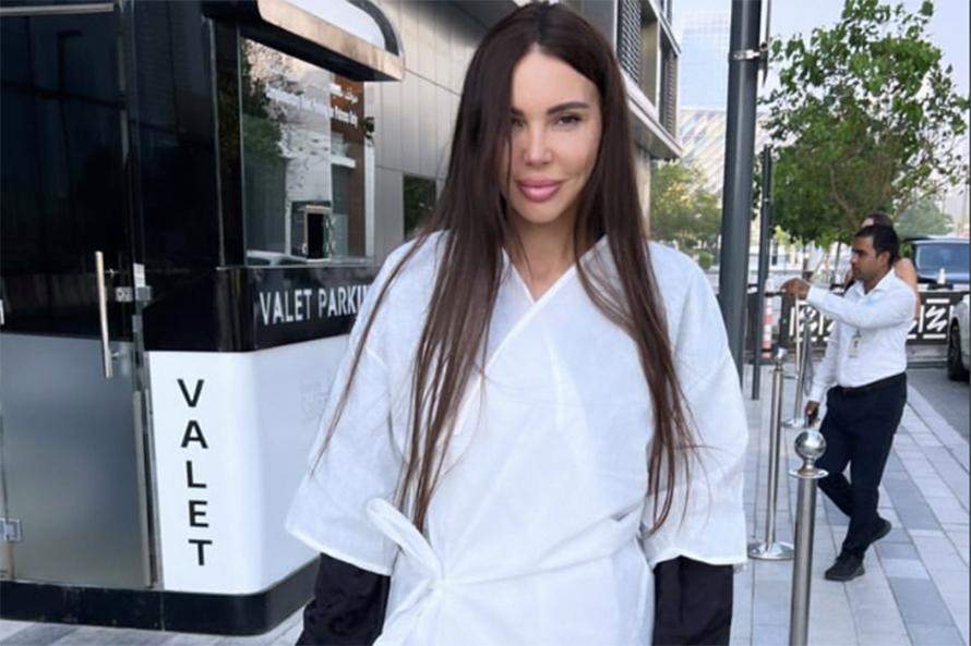 Оксану Самойлову заставили переодеться во время отдыха в Дубае