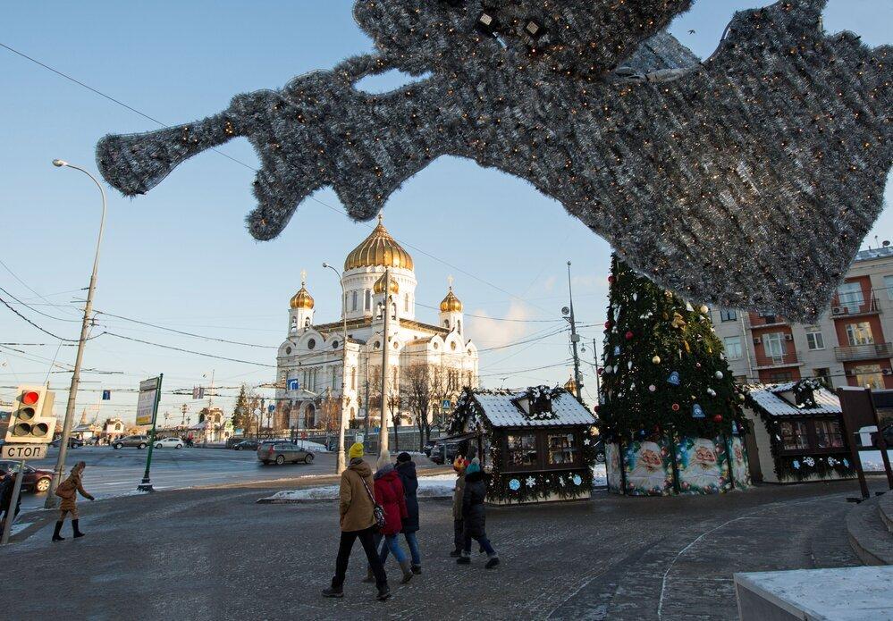Власти Москвы предупредили о перекрытии нескольких улиц 6 и 7 января
